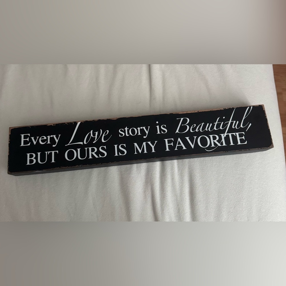 Madison Black and White Love Story Wall Art